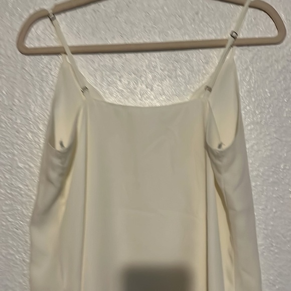 Social lite, ivory, colored, spaghetti, strap, tank top size small - Picture 7 of 7